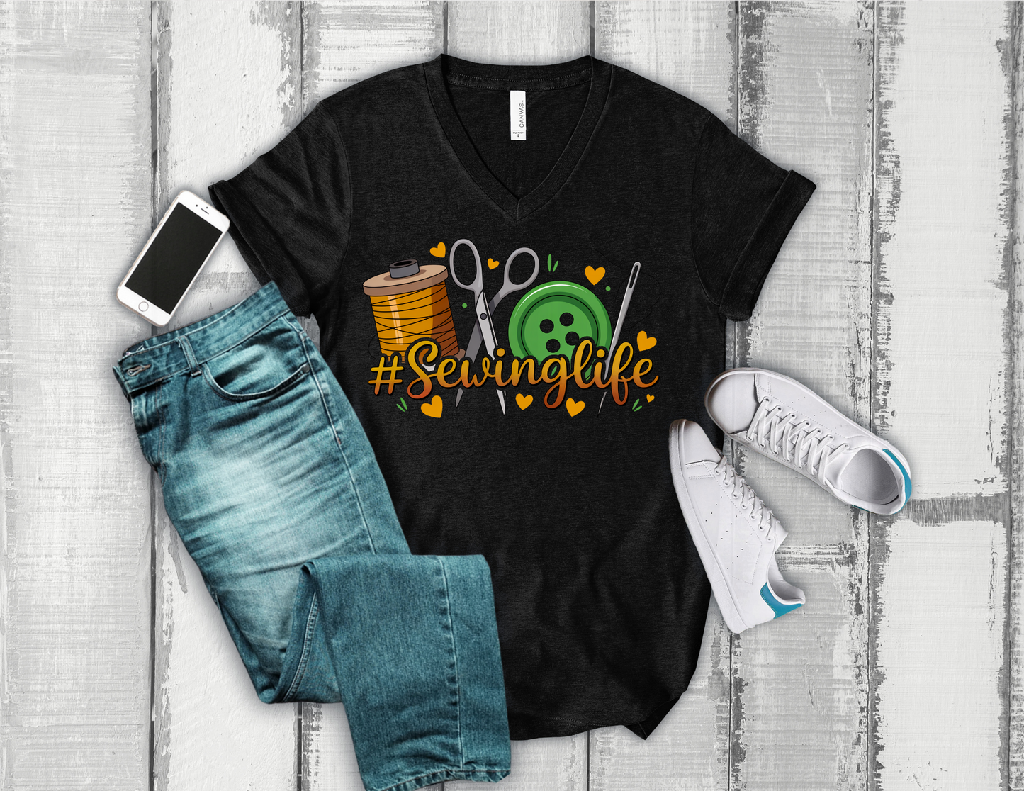 #SewingLife T-Shirt | Sewing Humor Tee