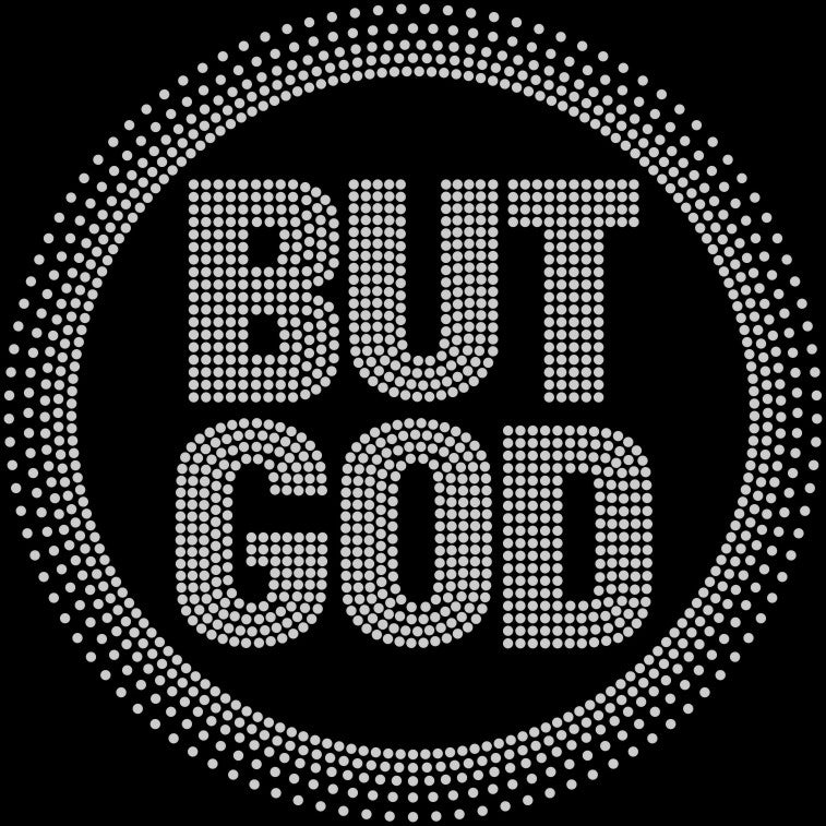 But God – Rhinestone Design