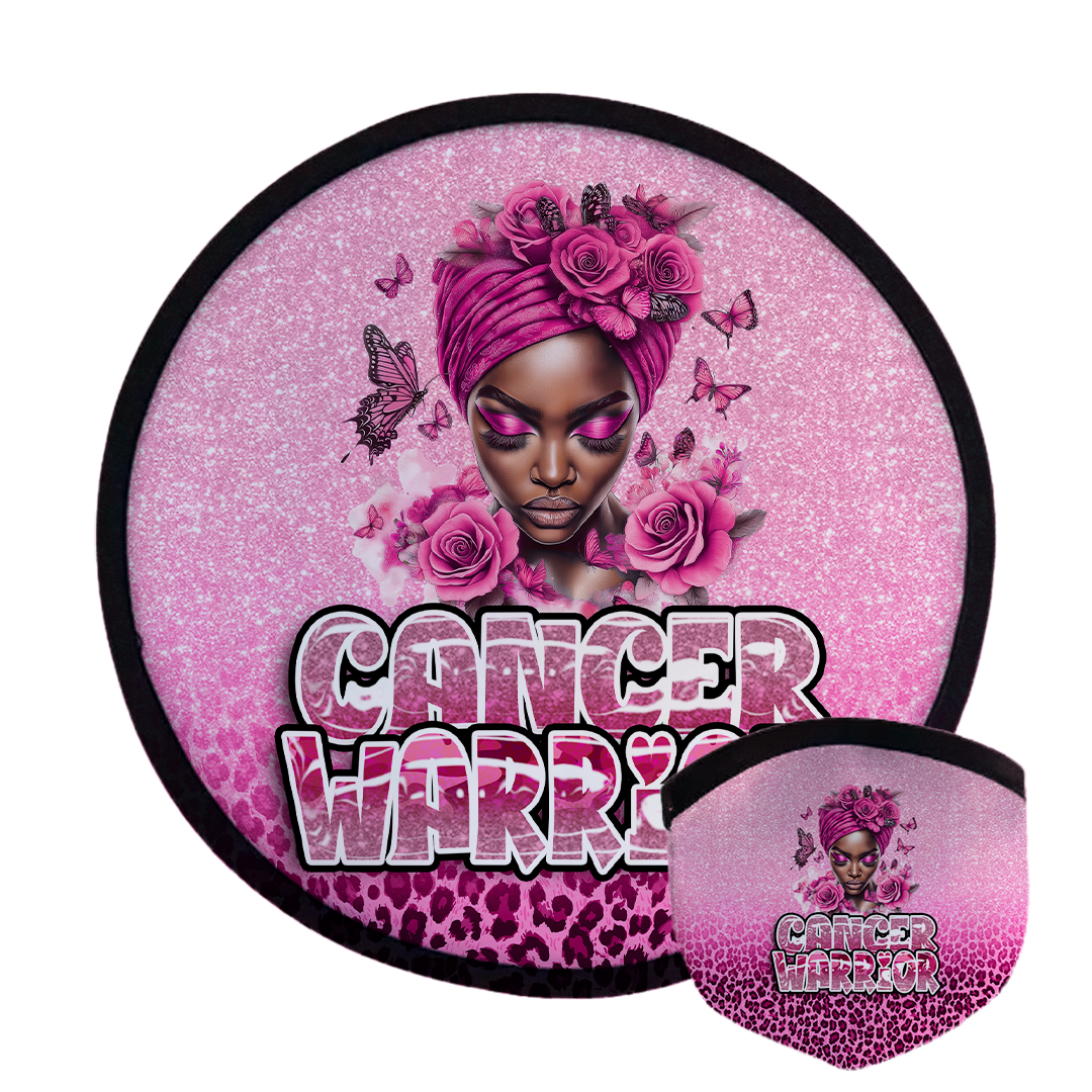 Cancer Warrior Custom Circle Fan