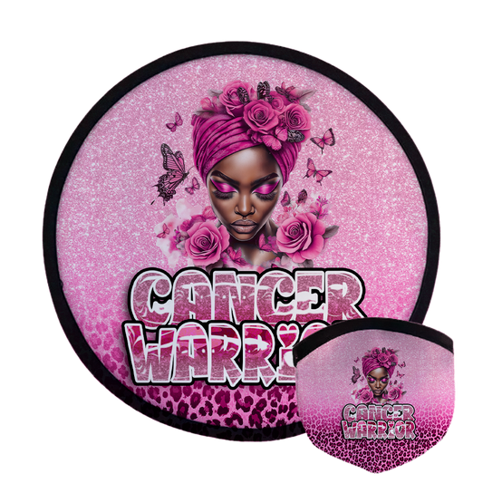 Cancer Warrior Custom Circle Fan