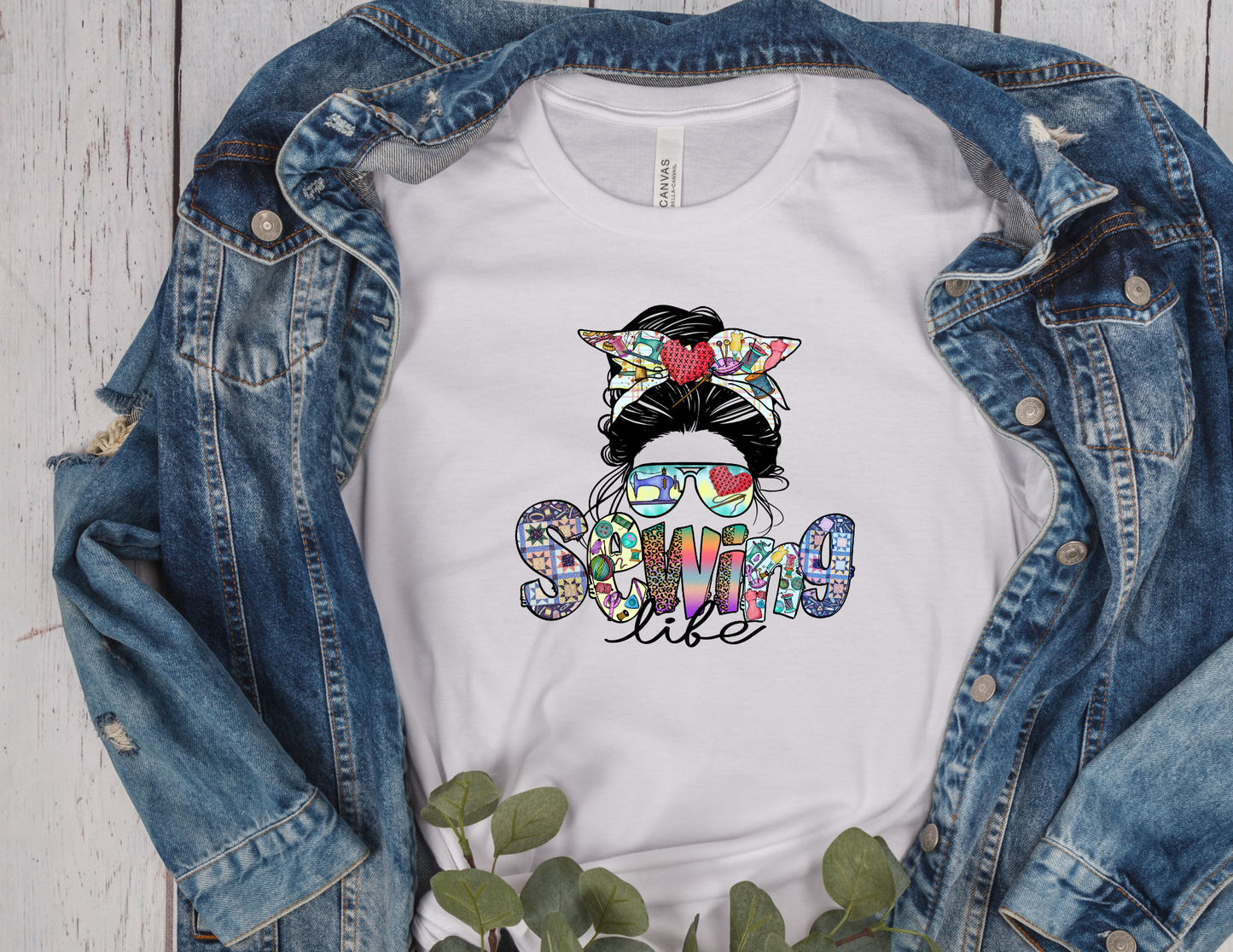 Sewing Like a Boss Lady T-Shirt | Quilter Girl Power Tee