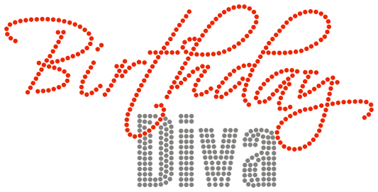 Birthday Diva – Rhinestone Design